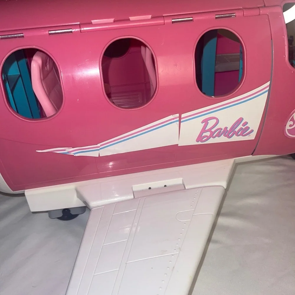 RARE Barbie Dream Jet‎ Plane Pink Vintage Y2K Nostalgia Playset READ